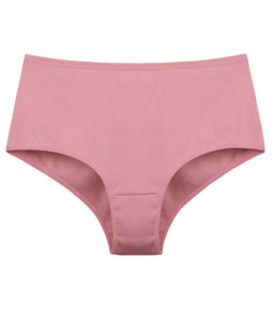 Женские однотонные трусы большого размера