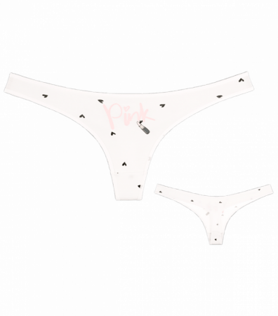 Жіночі стрінги з принтом Pink