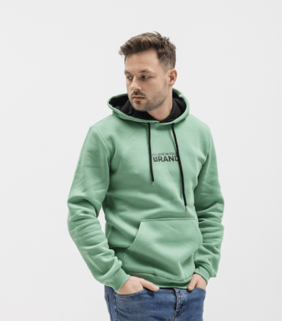 Мужское теплое худи BELIEVE IN YOUR BRAND