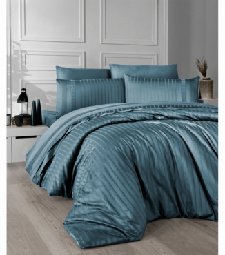 Комплект постільної білизни Deluxe Satin Dark Series First Choice