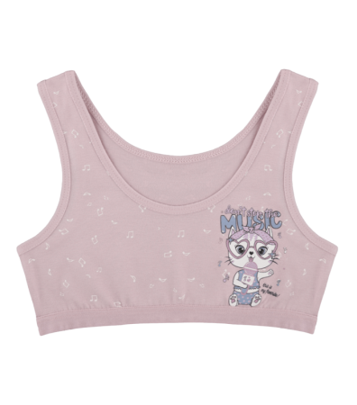 Топ для дівчинки з принтом MUSIC
