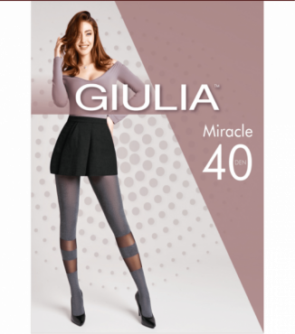 Фантазийные колготки MIRACLE 40 (2)
