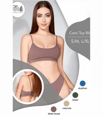 Еластичний топ в рубчик GIULIA