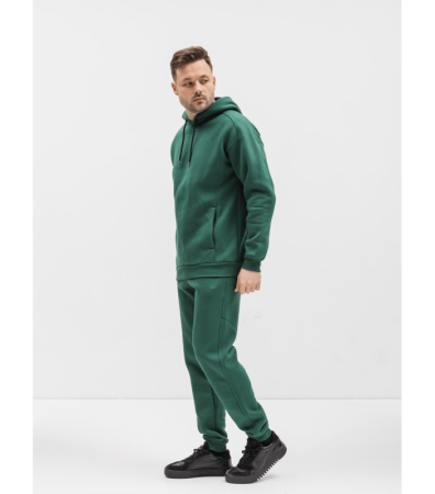 Теплый мужской спортивный костюм с худи