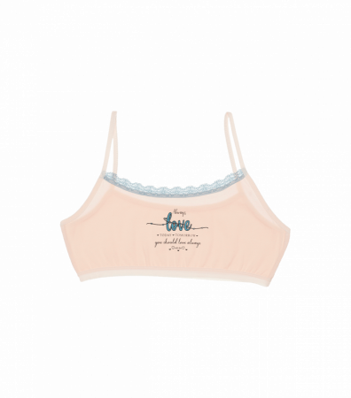 Підлітковий топ з принтом LOVE