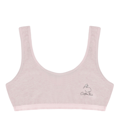 Підлітковий топ з принтом Cotton Tail на широких бретельках