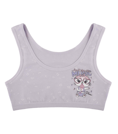 Топ для дівчинки з принтом MUSIC