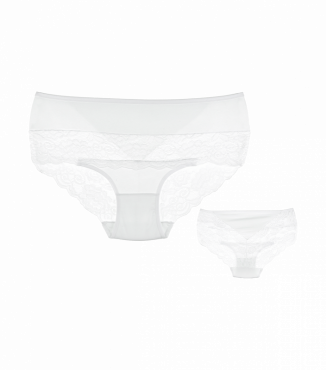 Жіночі ажурні труси великого розміру