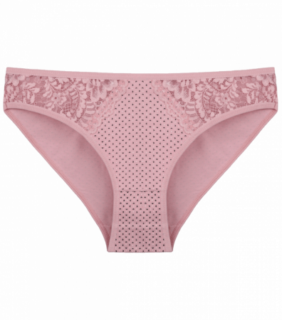 Ажурні жіночі трусики сліпи Donella з малюнком