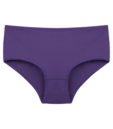 Жіночі однотонні труси великого розміру