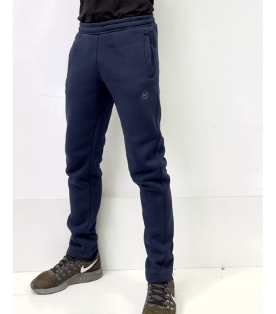 Теплі прямі чоловічі спортивні штани з карманами