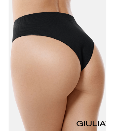 Бесшовные женские трусики в рубчик BRASILIAN BRIEFS RIB - GIULIA